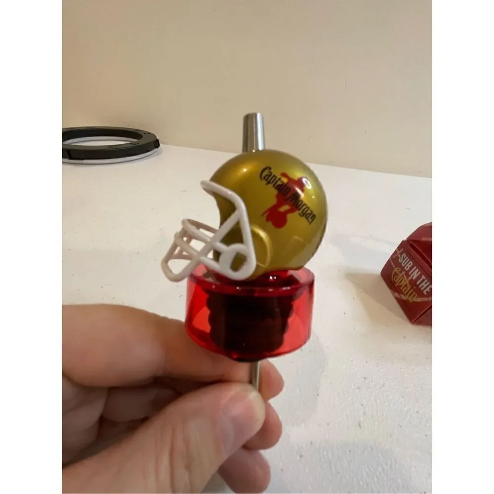 Captain Morgan NFL helmet pourer